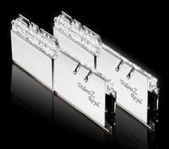 G.Skill pomnilnik (RAM) Trident Z Royal DDR4 16GB (2x8GB), 3600MHz, RGB, srebrn (F4-3600C17D-16GTRS)