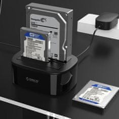 Orico priključna postaja za HDD/SSD 6228US3-C-EU, SATA v USB 3.0 - kot nov