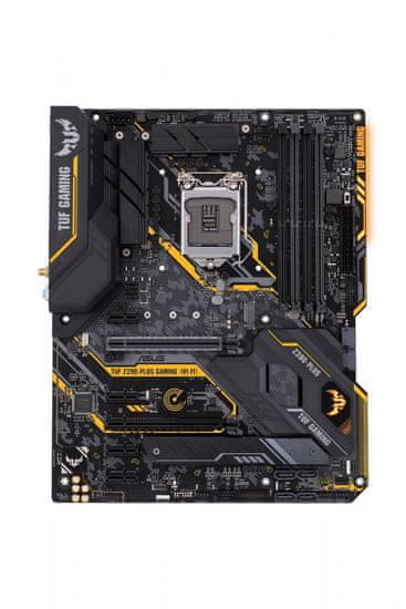 ASUS osnovna plošča TUF Z390-Plus Gaming, WiFi, DDR4, USB 3.1 Gen2, LGA1151, ATX