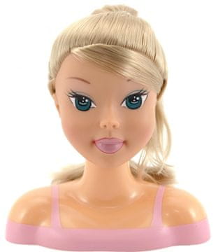 Teddies glava za friziranje, z dodatki