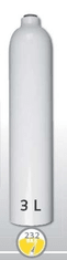 LUXFER Aluminijasta steklenica 3 L premer 111 mm 230 Bar