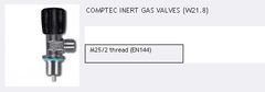 SCUBATECH Enojni ventil COMPTEC, M25/2 - ARGON