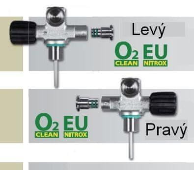 SCUBATECH EU NITROX M26/2 Mono raztegljiv ventil, desni in levi