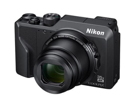 Nikon fotoaparat Coolpix A1000, črn - Odprta embalaža