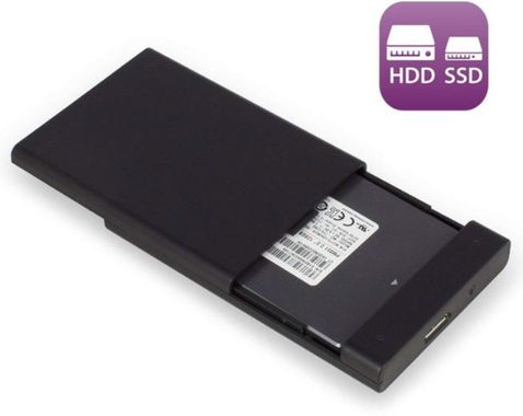 Zunanje ohišje za SSD/HDD EW7044, črno