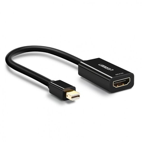 Ugreen kabel adapter Mini DisplayPort na HDMI Ž, črn