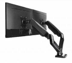 IcyBox dvojni namizni nosilec za monitorja do diagonale 68,6 cm (27'')