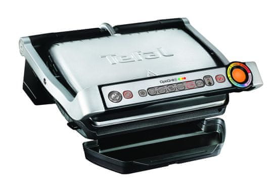 Tefal prenosni žar GC712D34 Optigrill+ INOX EE - Odprta embalaža