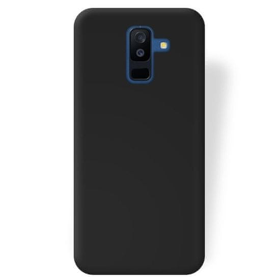 silikonski ovitek za Samsung Galaxy J4 Plus 2018 J415, mat črn