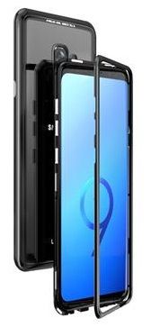 Luphie CASE ovitek Luphie Magneto Hard Case Glass Black za Samsung G960 Galaxy S9 2441705