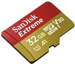 SanDisk spominska kartica Extreme microSDHC A1, 32GB
