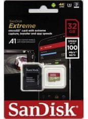 spominska kartica Extreme microSDHC A1, 32GB