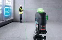 BOSCH Professional linijski laser z zelenim žarkom GLL 3-80 CG (0601063T03)