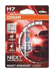 Osram Night breaker® laser H7 Single Blister