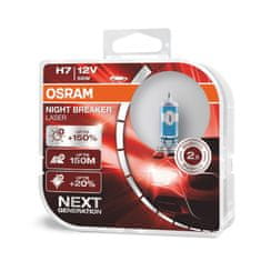 Osram Night Breaker laser H7 Duo Box +150%