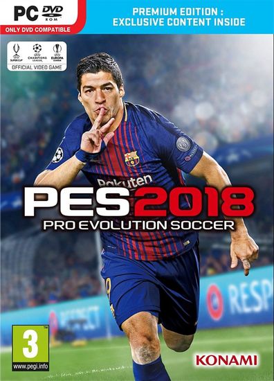 Konami igra Pro Evolution Soccer 2018 - Premium Edition (PC)