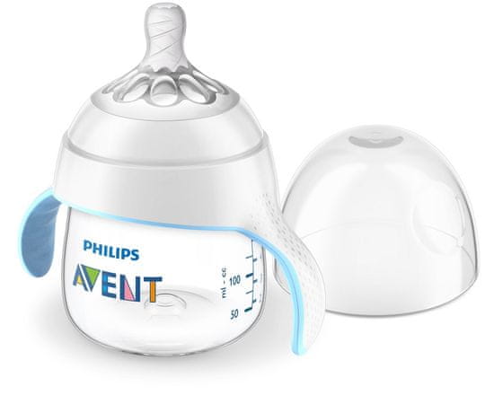 Philips Avent lonček z ročaji Natural 2.0, 150 ml (SCF262/06)
