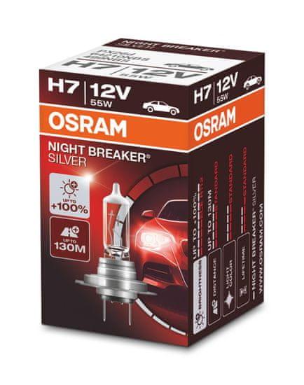 Osram Night breaker® silver H7 Folding Box