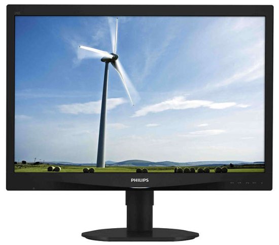 Philips LED LCD monitor 240S4QYMB/00, 61 cm (24"), 1920 x 1200, črn
