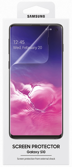 Samsung zaščitna folija za Galaxy S10, prozorna