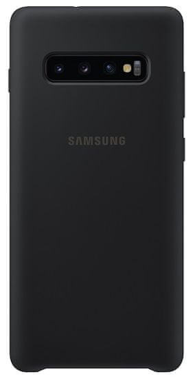Samsung original silikonski ovitek EF-PG975TBE za Galaxy S10 Plus G975, črn