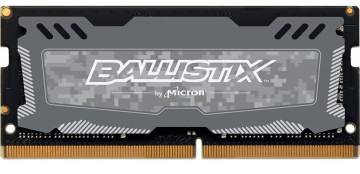 Crucial pomnilnik (RAM) Ballistix Sport LT 8GB, DDR4, SODIMM, 2666 MT/S, CL16 (BLS8G4S26BFSDK)