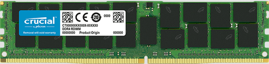 Crucial pomnilnik (RAM) 16GB, DDR4, RDIMM, 2666 MT/S, CL19 (CT16G4RFD4266)