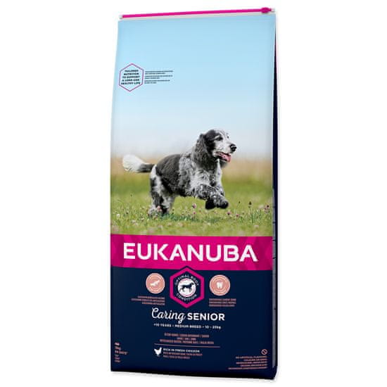 Eukanuba hrana za pse Senior Medium, 15 kg - Odprta embalaža