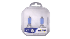 Narva par žarnic 12V-H7-55W Range Power White