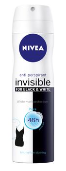 Antiperspirant v razpršilu Invisible For Black & White Pure