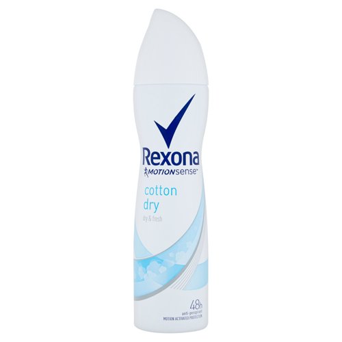 Rexona antiperspirant v razpršilu Motionsense Cotton Dry, 150 ml