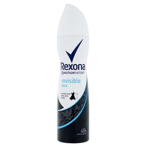 Rexona antiperspirant v razpršilu Motionsense Invisible Aqua, 150 ml