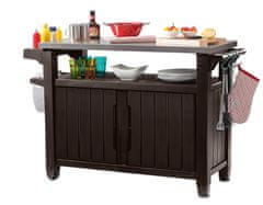 KETER Unity XL vrtni pult, 207 L, rjav