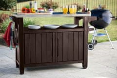 KETER Unity XL vrtni pult, 207 L, rjav