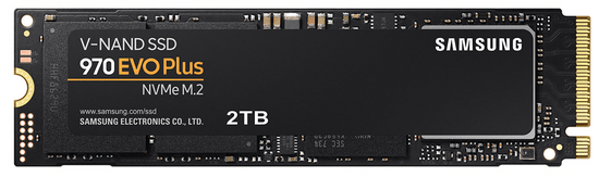 Samsung SSD disk 970 EVO Plus 2 TB, M.2, PCI-e NVMe, TLC