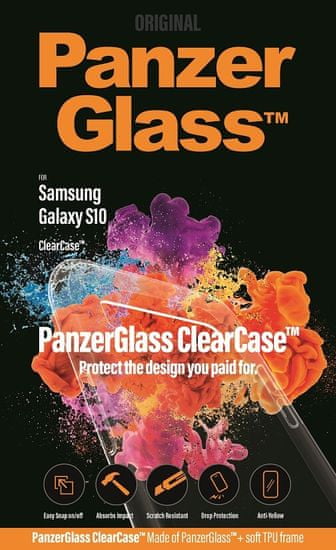 PanzerGlass zaščitni ovitek za Samsung Galaxy S10 195