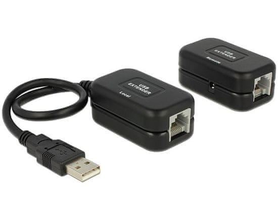 PremiumCord USB 1.1 podaljšek za RJ45 do 60 m - Odprta embalaža