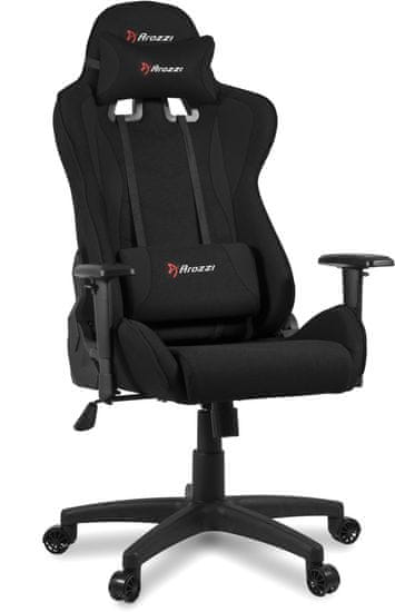 Arozzi Mezzo V2 Fabric gamerski stol, črn