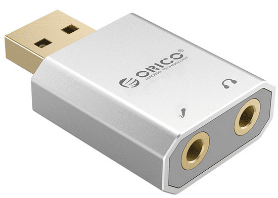 Orico zunanja zvočna kartica SK02-SV, USB