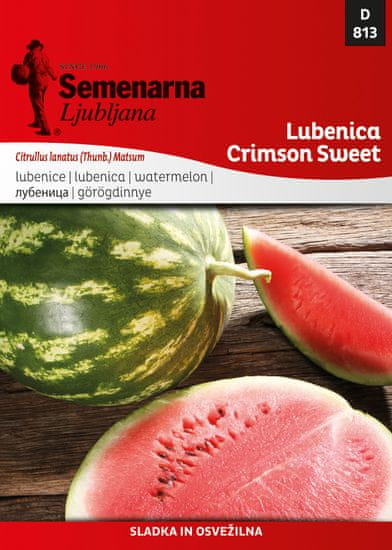 Semenarna Ljubljana lubenica Crimson Sweet D813, mala vrečka
