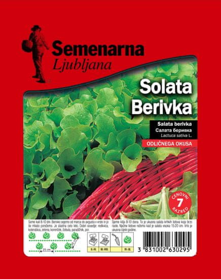 Semenarna Ljubljana solata Berivka, 50 g