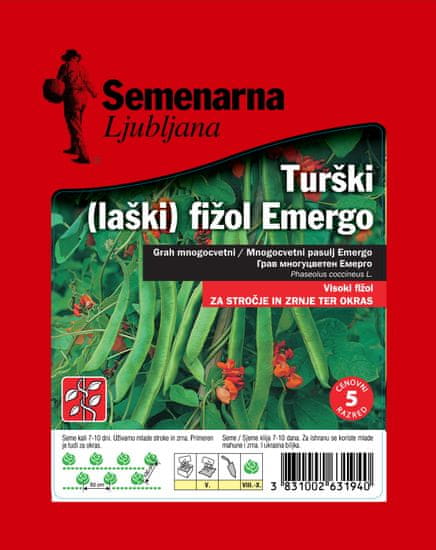 Semenarna Ljubljana fižol Emergo, 100 g