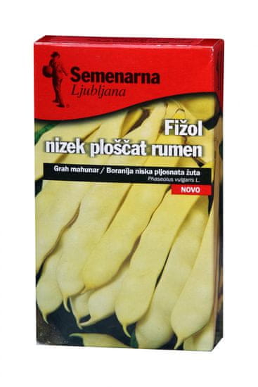 Semenarna Ljubljana fižol, rumen, ploščat, nizek, 200 g