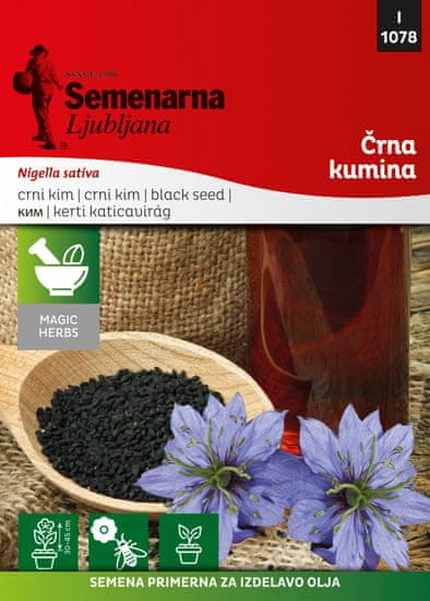 Semenarna Ljubljana črna kumina M.V. Herbs 1078