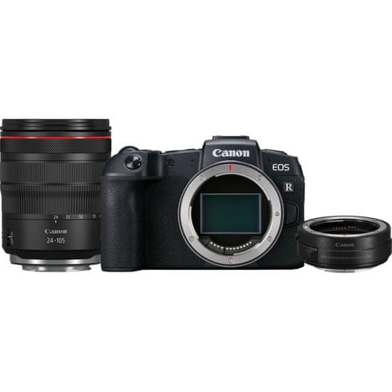 Canon fotoaparat EOS RP + RF 24-105 + EF mount adapter
