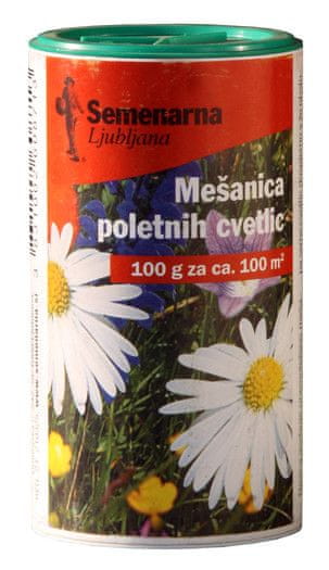 Semenarna Ljubljana mešanica poletnih cvetlic, 100g