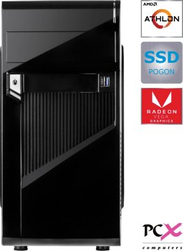 PCX namizni računalnik EXAM AR 1.1 Athlon 200GE/4GB/SSD120GB/FreeDOS (PCX EXAM AR 1.1)