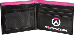 J!nx denarnica Overwatch D.Va Bi Fold Graphic, črna