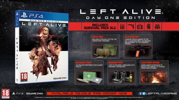 Left Alive - Day One Edition (PS4)