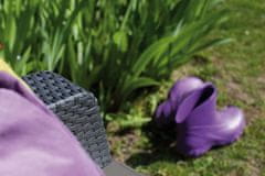 Allibert Corfu Love Seat sedežna garnitura, antracitna